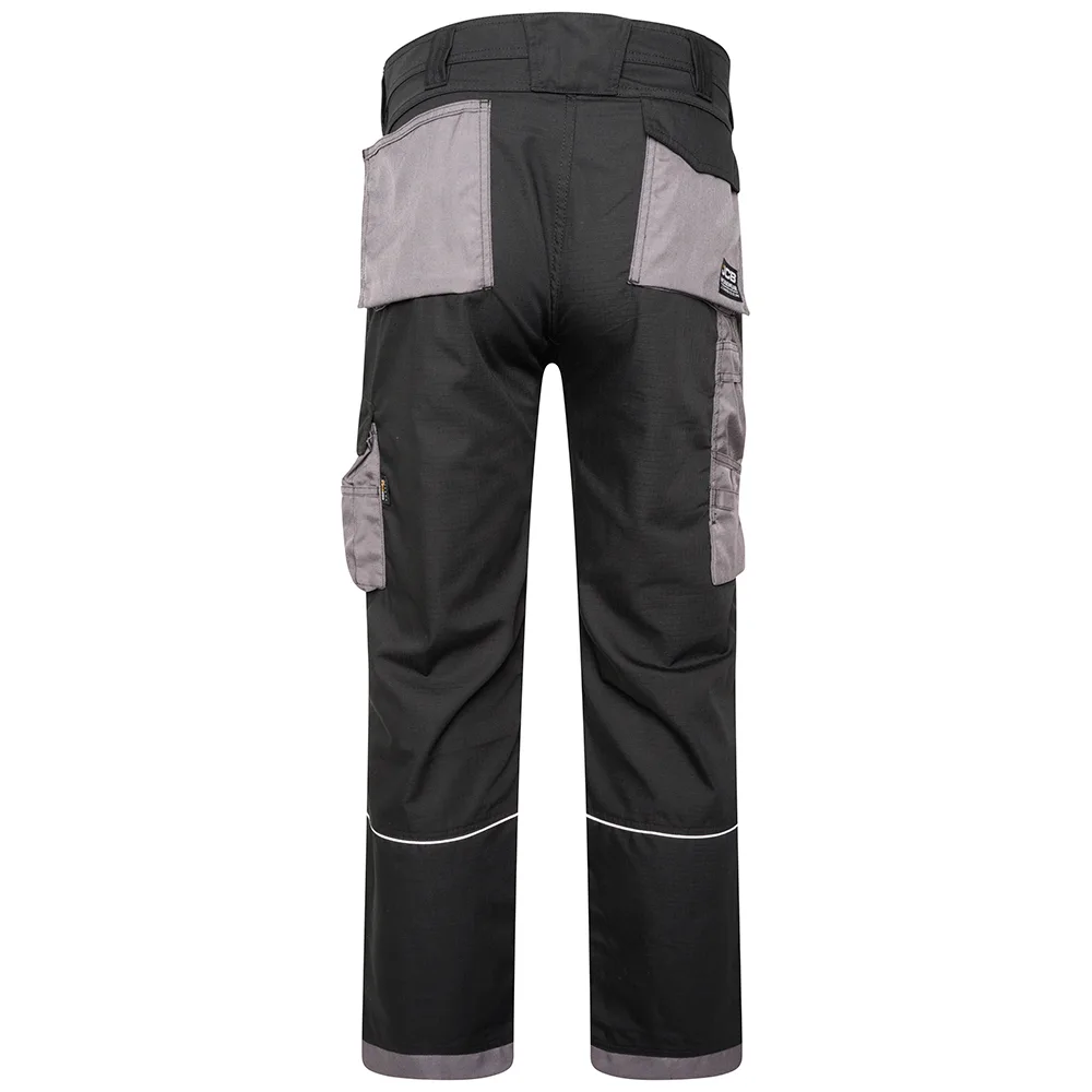 BSCUniform X Signal garments リジット 501xx JCB D+II Trade Black Rip Stop Trouser | JCB Workwear