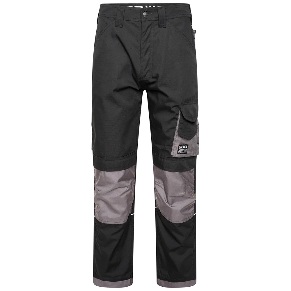 JCB クラスメンバーズReFaBEAUTECHDRYER SMART JCB D+II Trade Black Rip Stop Trouser | JCB Workwear