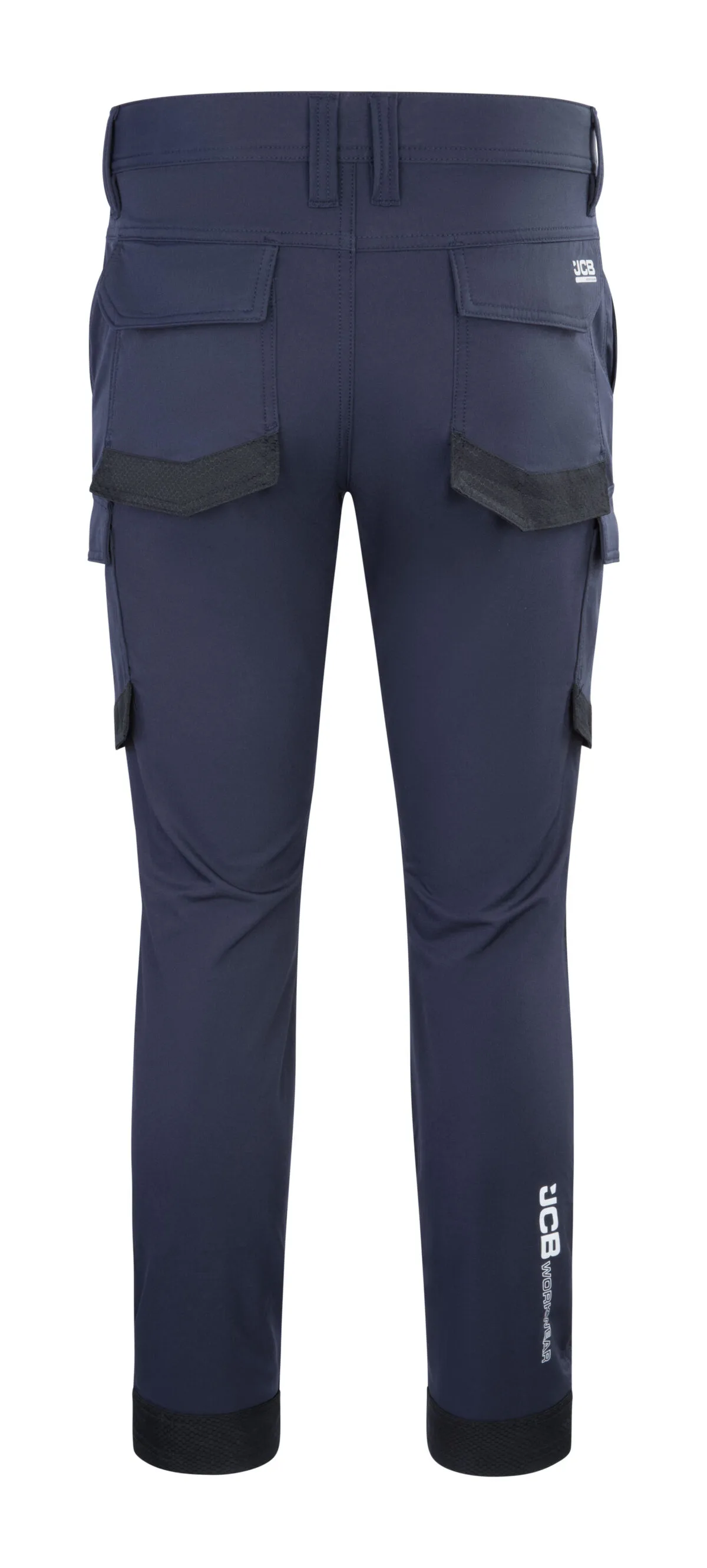 JCB クラスメンバーズReFaBEAUTECHDRYER SMART JCB Workwear Men's 4-Way Stretch Trousers Navy – Heavy Duty Cargo