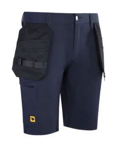 ウェア JBches JCB Workwear Stretch Holster Pocket Shorts Navy – Heavy Duty Work